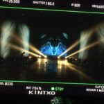 Fotografía del rodaje de visuales para el grupo musical Archive.