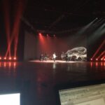 Fotografía del rodaje de visuales para el grupo musical Archive.
