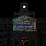 Video Mapping de Homenaje a Benito Pérez Galdós para la noche de los libros en Madrid
