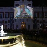 Video Mapping de Homenaje a Benito Pérez Galdós para la noche de los libros en Madrid