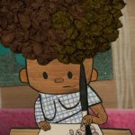 Cortometraje animado 'La niña que tenía una sola oreja'