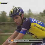 Campaña 'Antiestrés, de la Señora Rushmore' con Alberto Contador para la marca de colchones Flex.