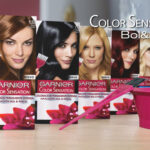 Campaña Color Sensation para la marca de cosméticos Garnier.