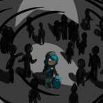 BITXO: Tras mudarse a una nueva ciudad, una persona no binaria con ansiedad social trata de hacer nuevas amistades mientras oculta un misterioso insecto que ha salido de su cuerpo.